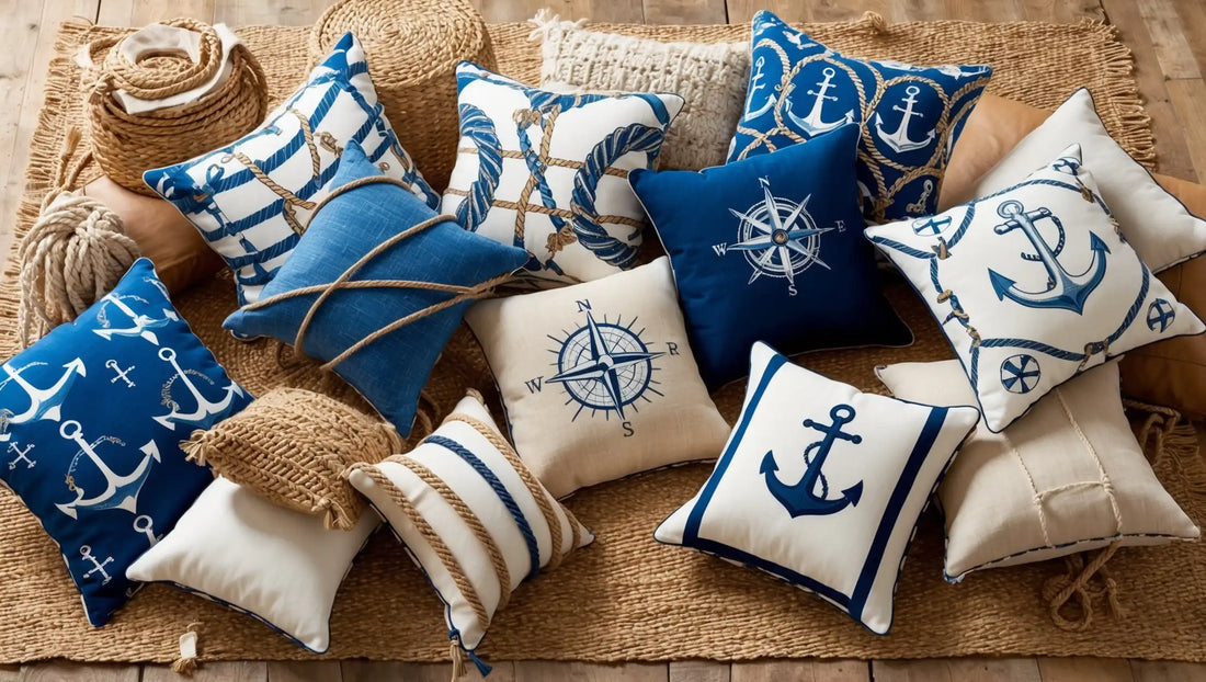 Creating a Coastal Vibe with Beach-Inspired Pillows
