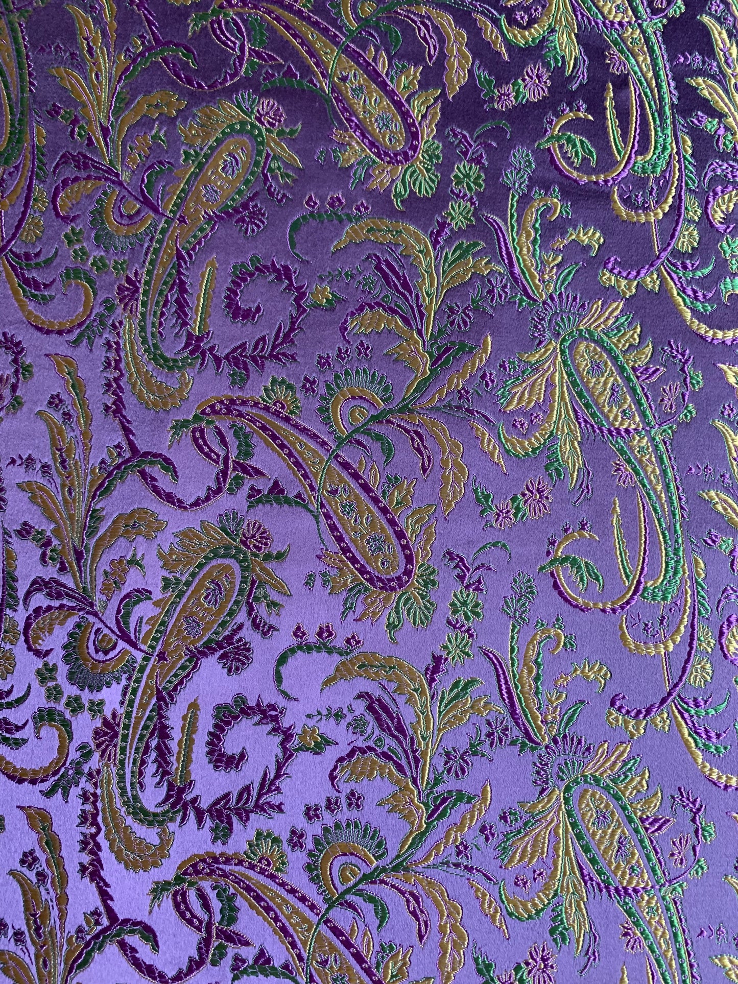 Nesting Essentials makeup bag -Cosmetic toiletry organizer -Purple Paisley Silk