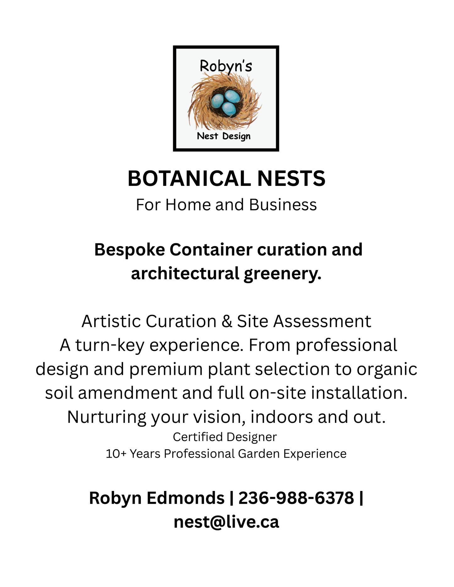 Botanical Nests